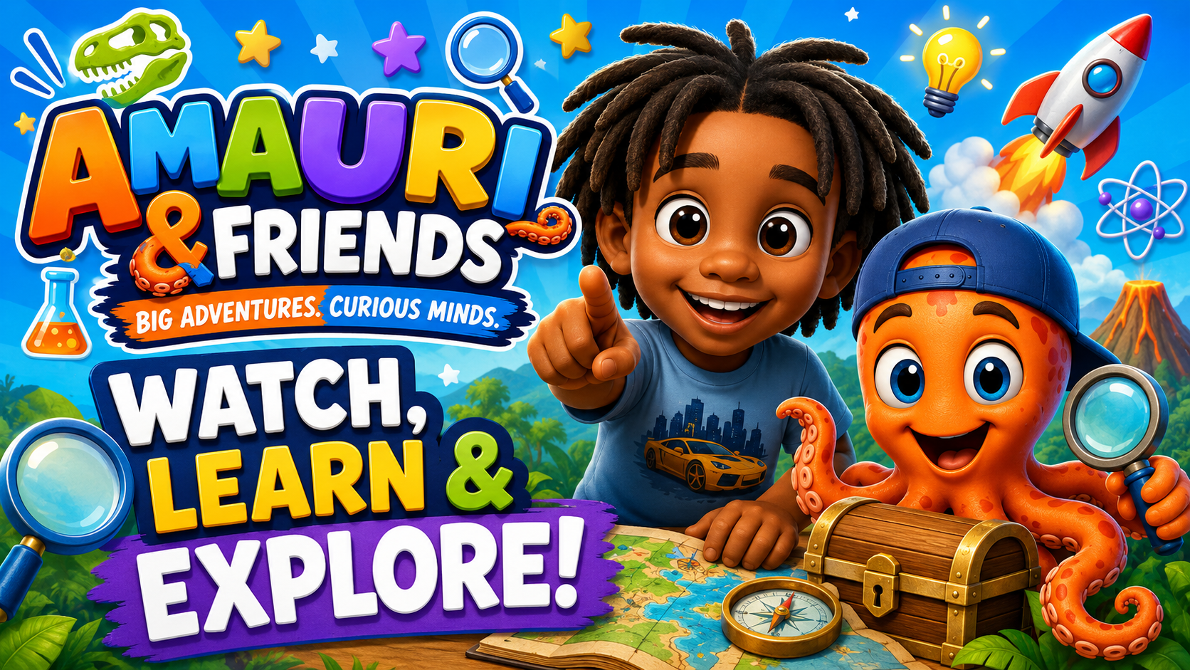 YouTube Episode Thumbnail — Octopus Adventure